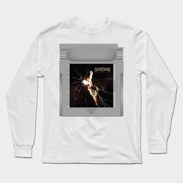 Sentenced to Life Game Cartridge Long Sleeve T-Shirt by PopCarts